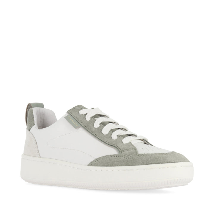 FARREN - WHITE/PISTACHIO LEATHER