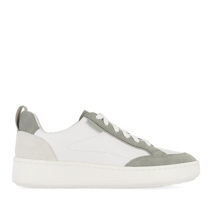 FARREN - WHITE/PISTACHIO LEATHER