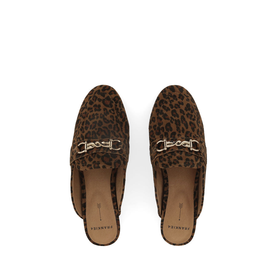 GRACE - LEOPARD PRINT SUEDE