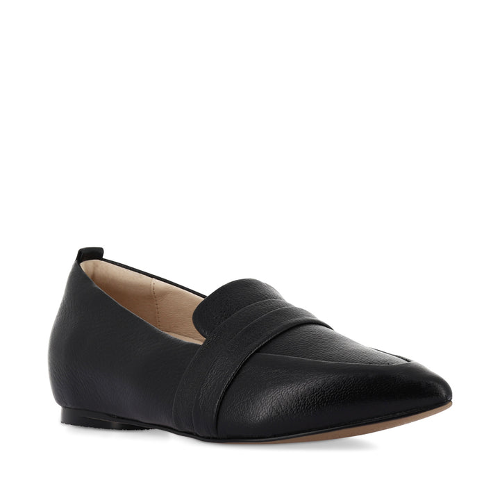 HARLOW - BLACK TUMBLED LEATHER