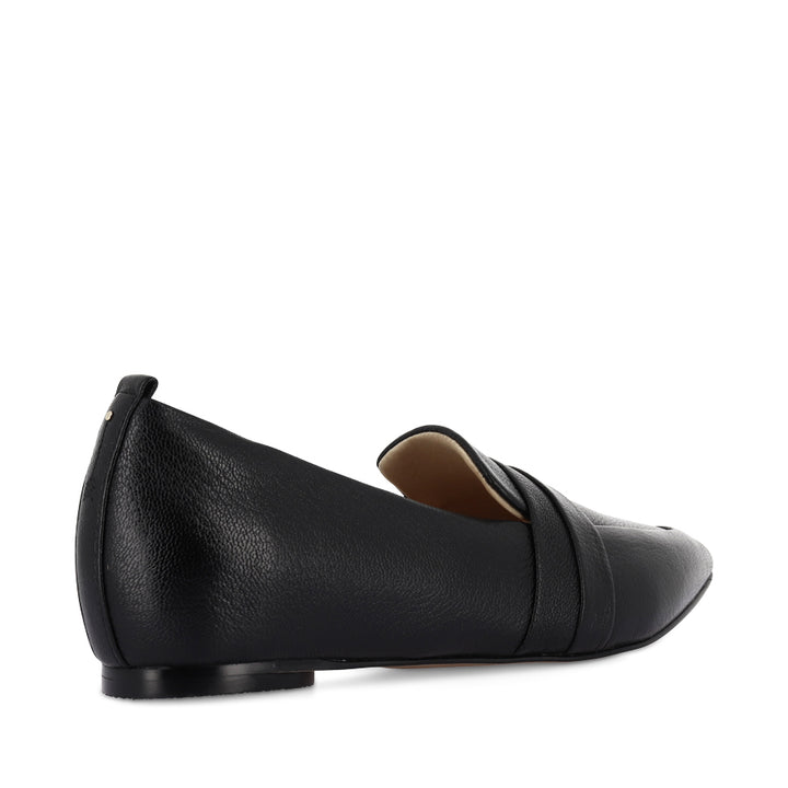 HARLOW - BLACK TUMBLED LEATHER