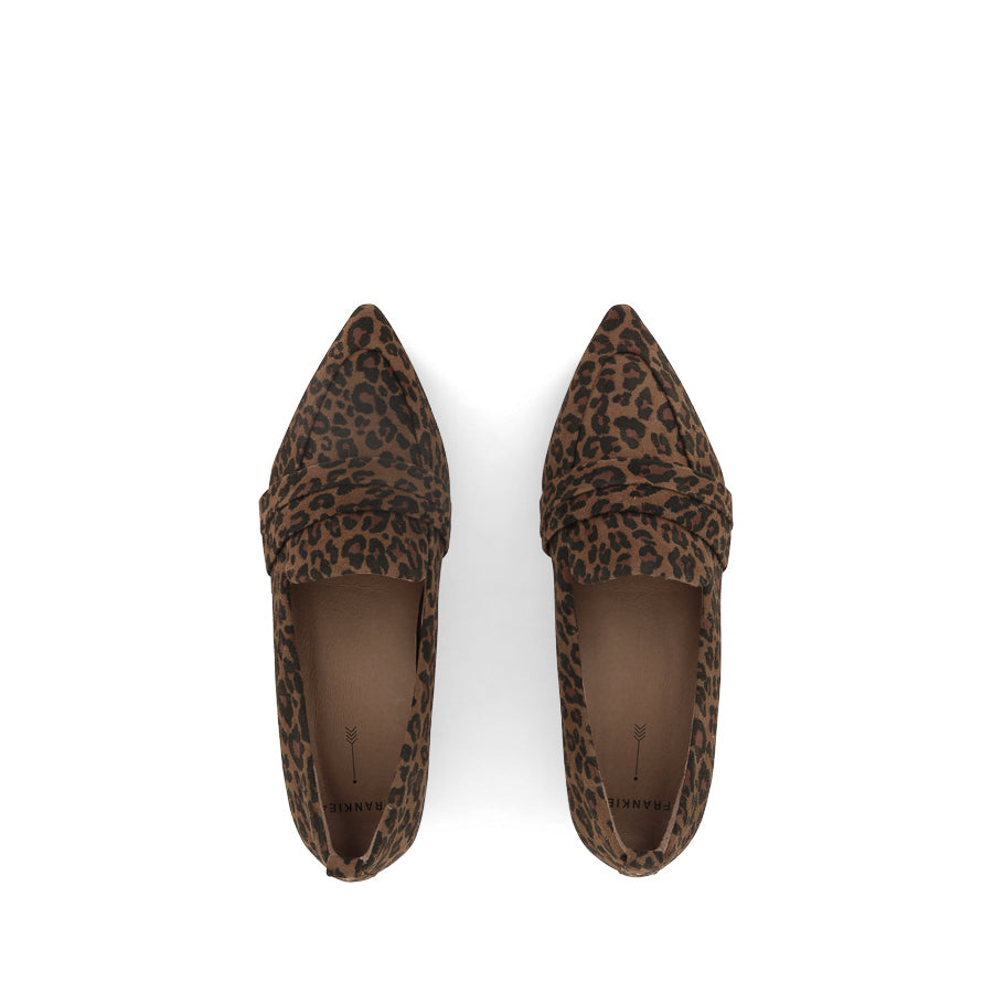 HARLOW - LEOPARD PRINT SUEDE