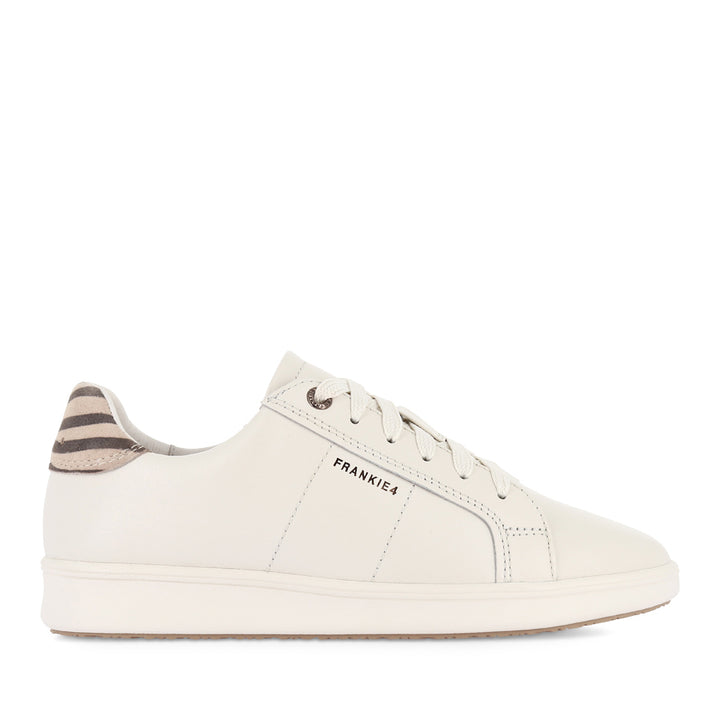 JACKIE V - CHALK/ZEBRA PRINT LEATHER