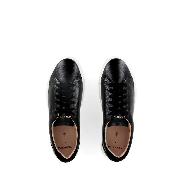 MIM IV - BLACK TUMBLED LEATHER