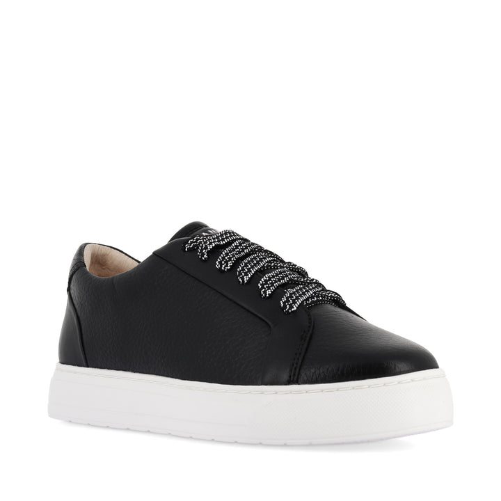 MIM V - BLACK TUMBLED LEATHER