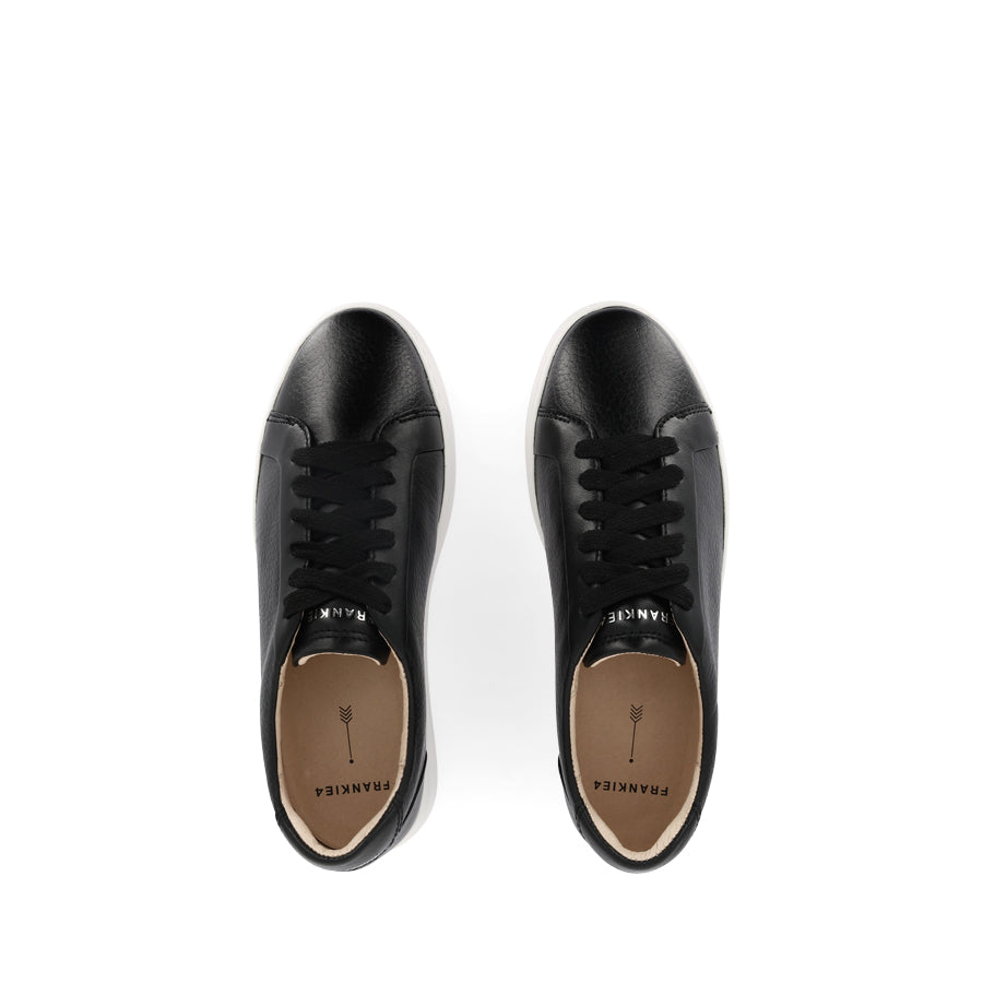 MIM V - BLACK TUMBLED LEATHER