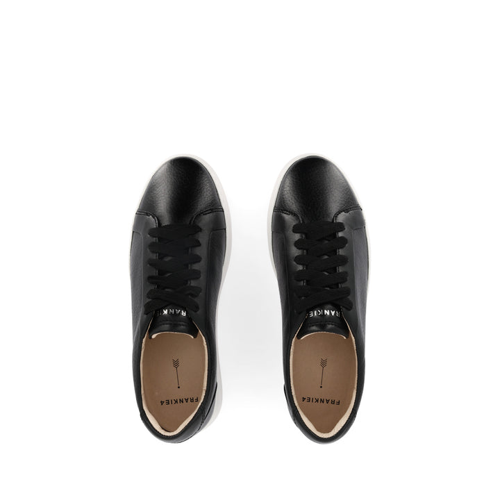 MIM V - BLACK TUMBLED LEATHER