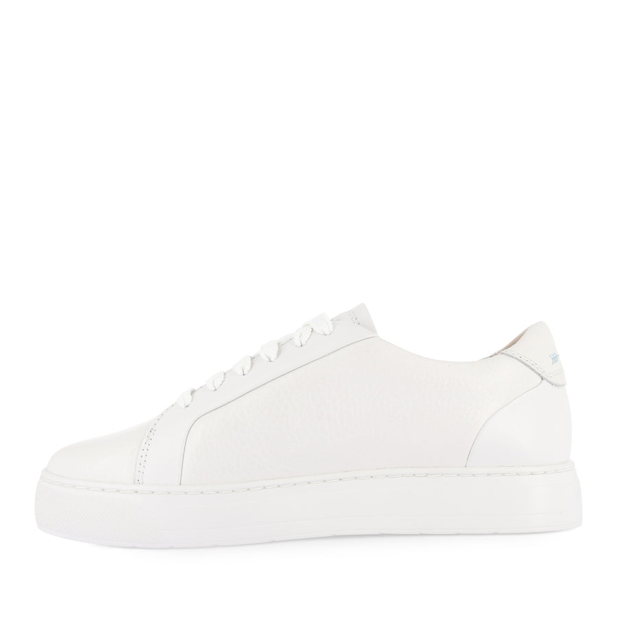 MIM V - WHITE TUMBLED LEATHER