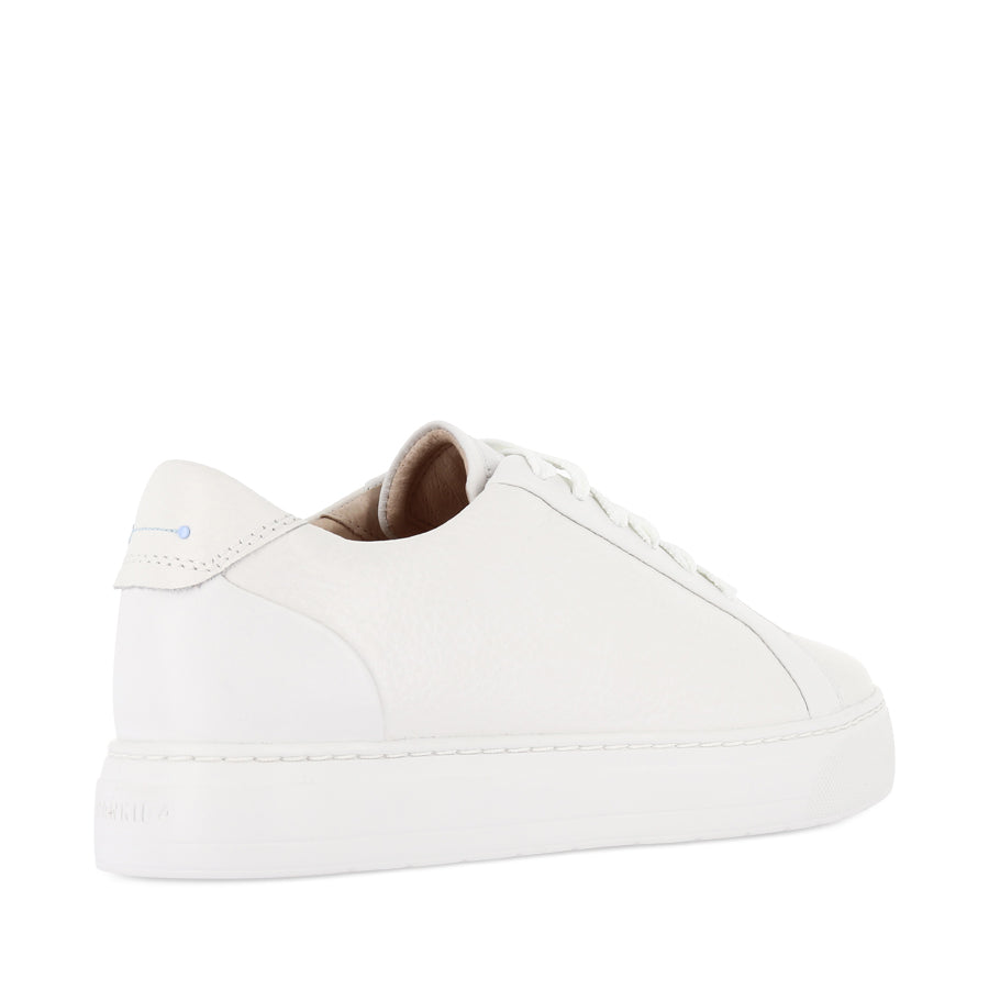 MIM V - WHITE TUMBLED LEATHER