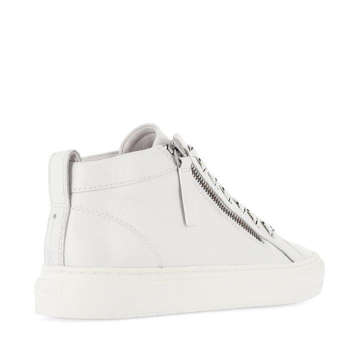 MORGAN - WHITE TUMBLED LEATHER