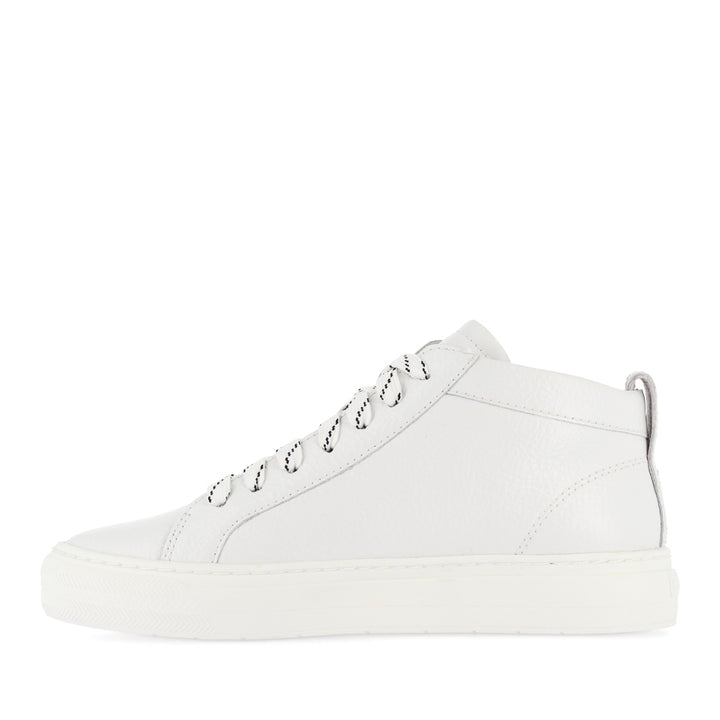 MORGAN - WHITE TUMBLED LEATHER