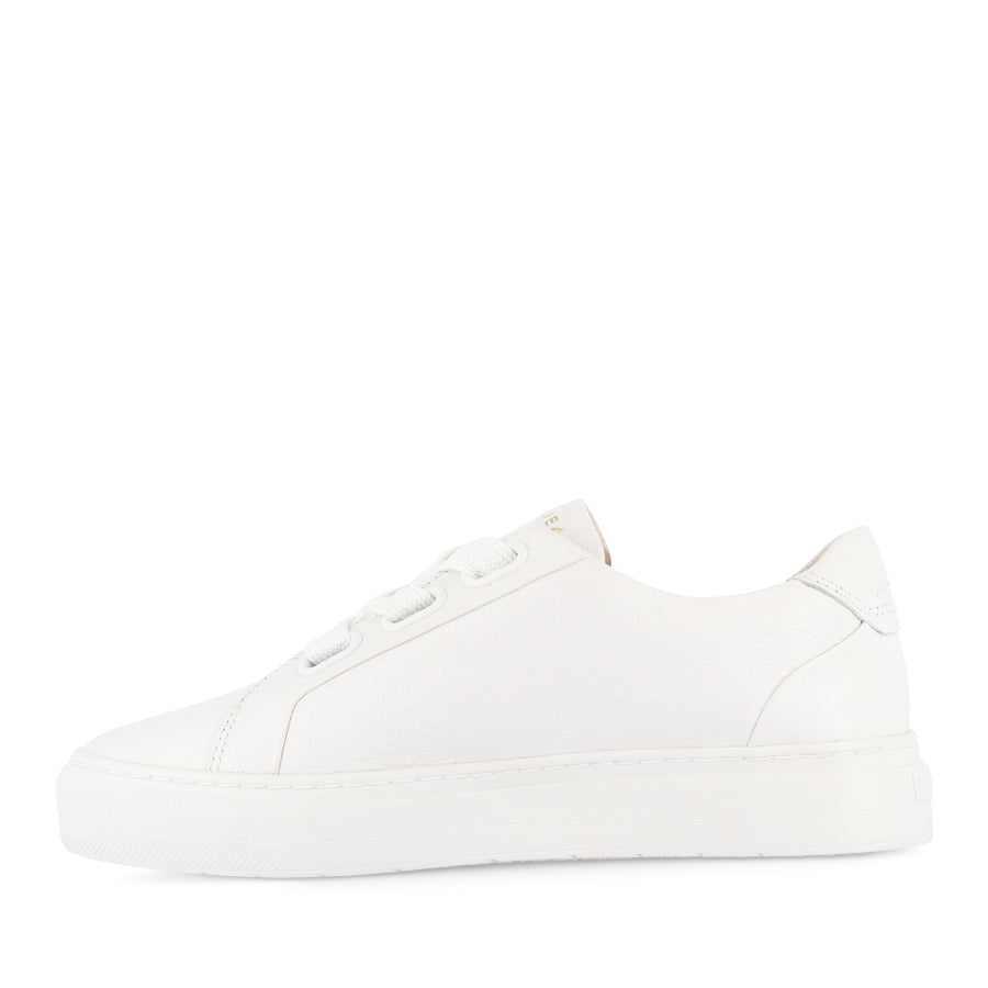 MYA - WHITE TUMBLED LEATHER