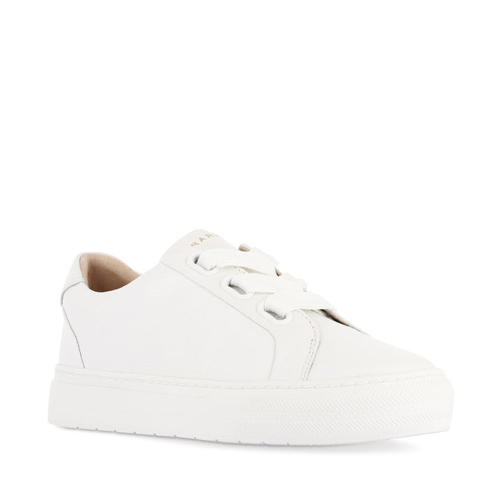 MYA - WHITE TUMBLED LEATHER