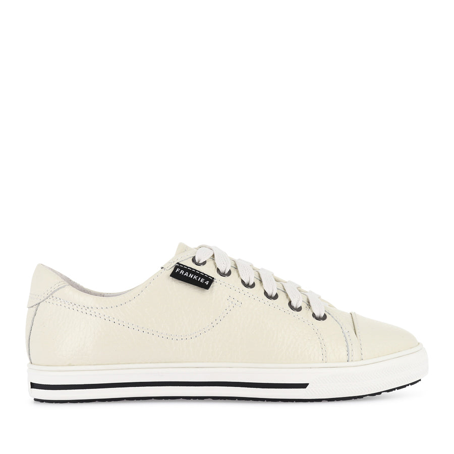 NAT III - CREAM TUMBLED LEATHER