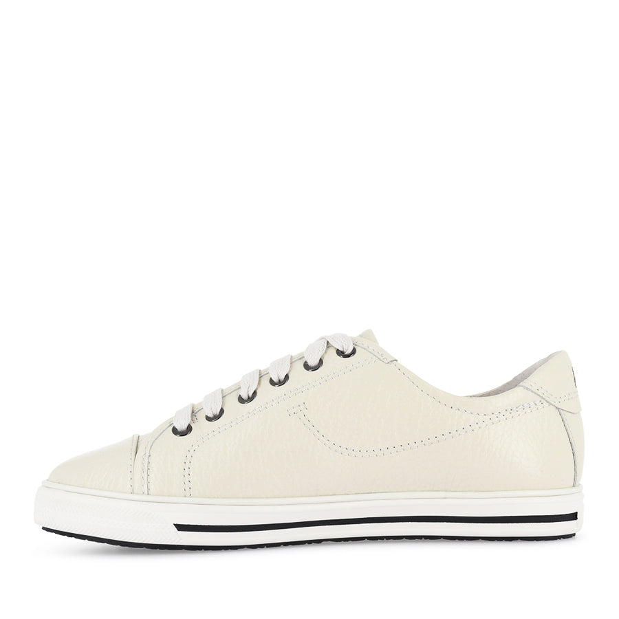NAT III - CREAM TUMBLED LEATHER