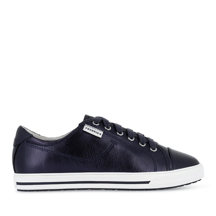 NAT III - NAVY METALLIC LEATHER