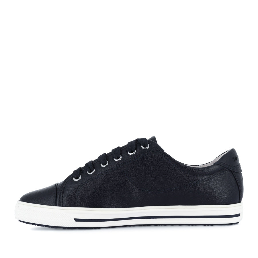 NAT III - NAVY TUMBLE LEATHER