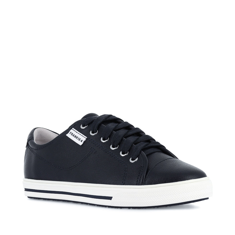 NAT III - NAVY TUMBLE LEATHER