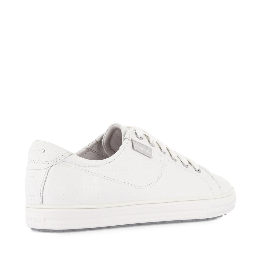 NAT III - WHITE MINI PUNCHED LEATHER