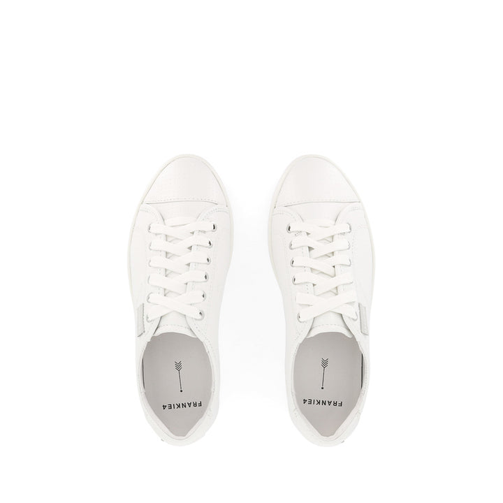 NAT III - WHITE MINI PUNCHED LEATHER