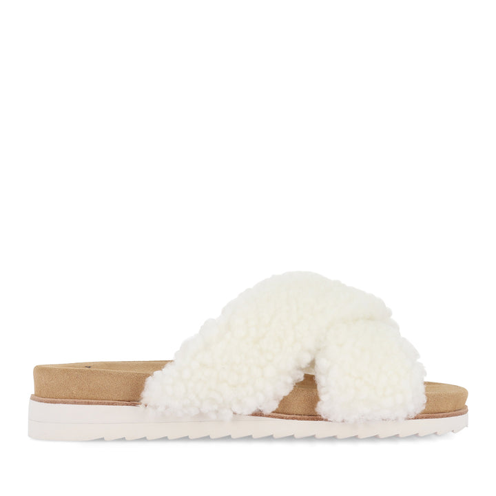REBEL II - CREAM SHEARLING