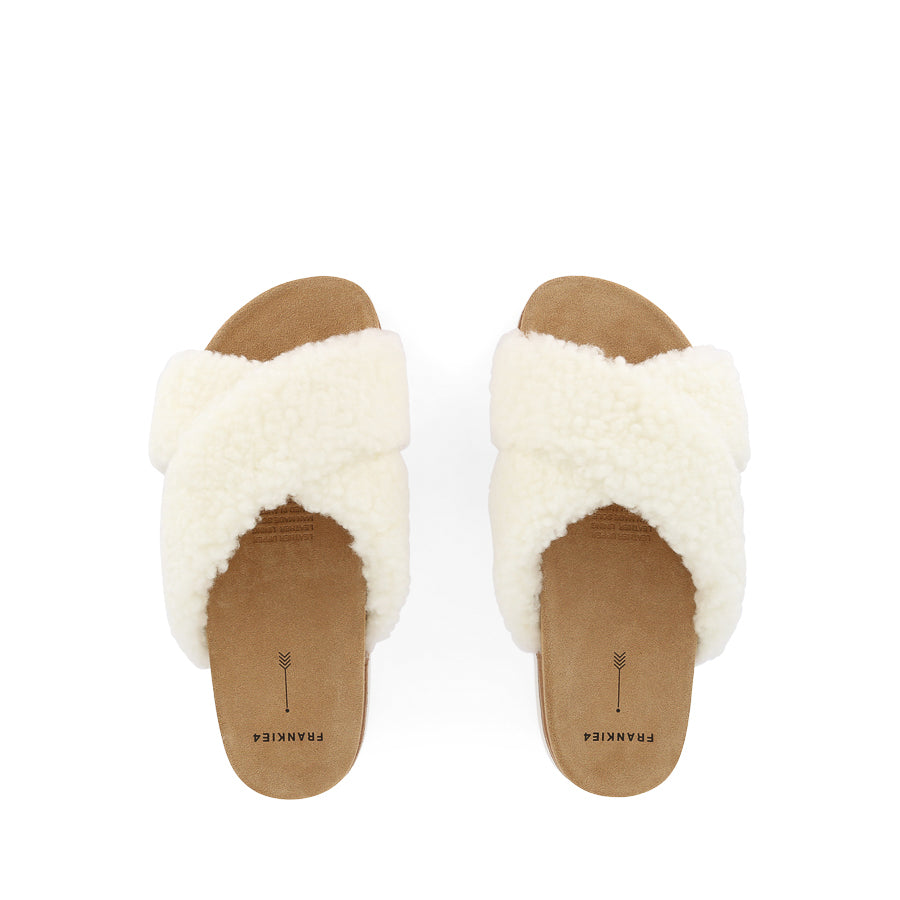 REBEL II - CREAM SHEARLING