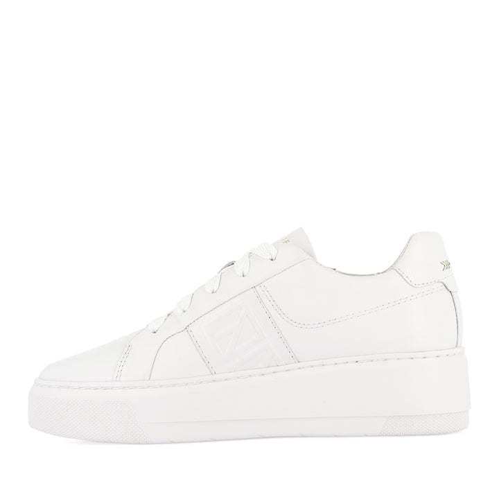 RILEY II - WHITE LEATHER