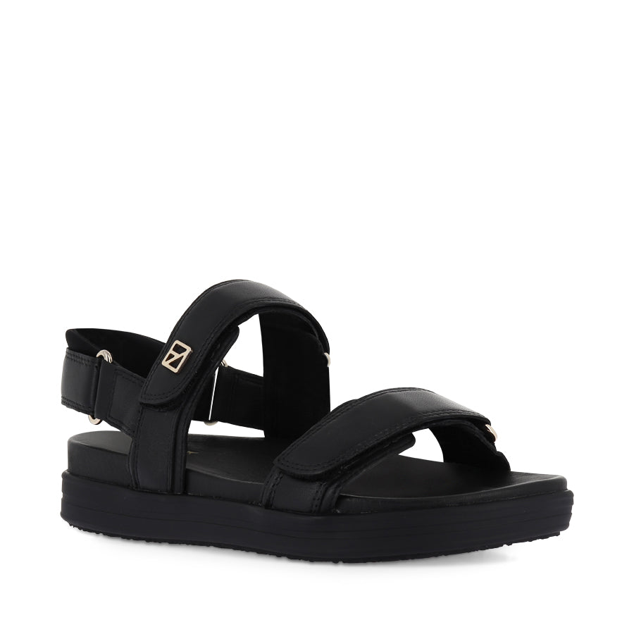 ROME - BLACK LEATHER