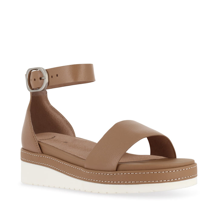 SKYE - SOFT TAN TUMBLED LEATHER