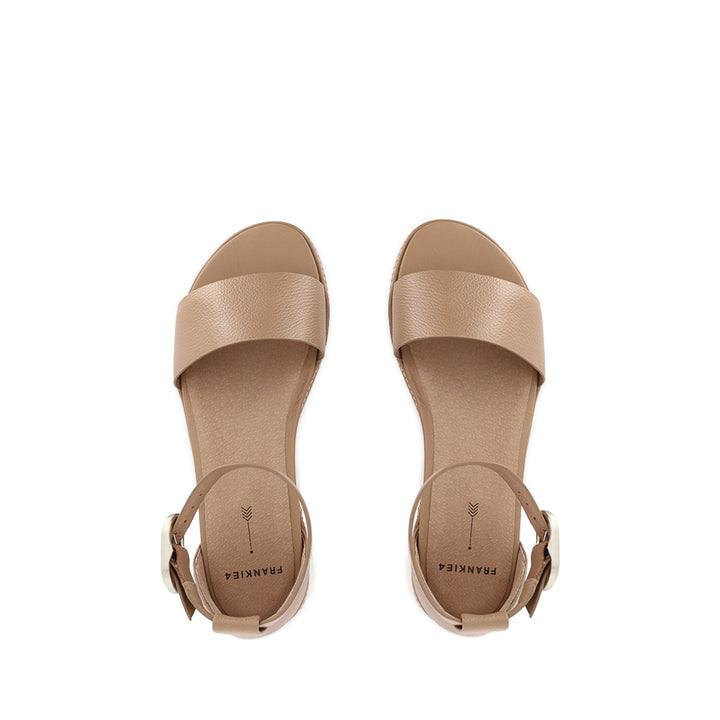 SKYE - SOFT TAN TUMBLED LEATHER