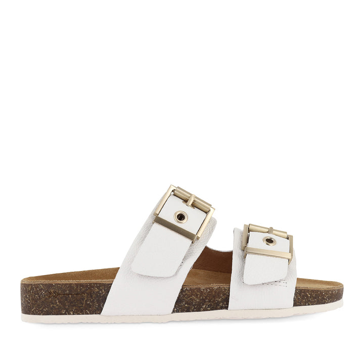 TOMMY - SOFT WHITE TUMBLED LEATHER