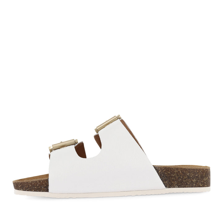 TOMMY - SOFT WHITE TUMBLED LEATHER