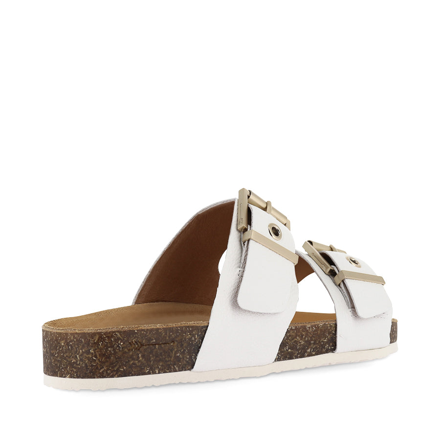 TOMMY - SOFT WHITE TUMBLED LEATHER