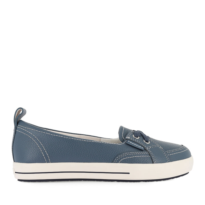 SOPHIE IV - DENIM TUMBLED LEATHER