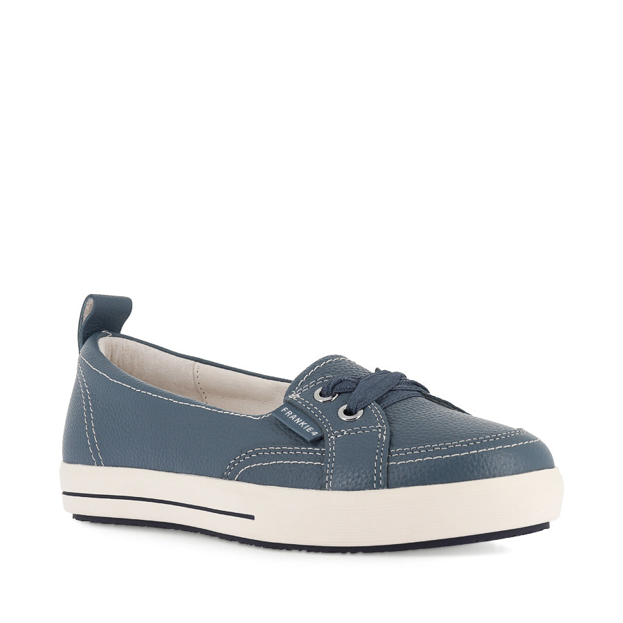 SOPHIE IV - DENIM TUMBLED LEATHER