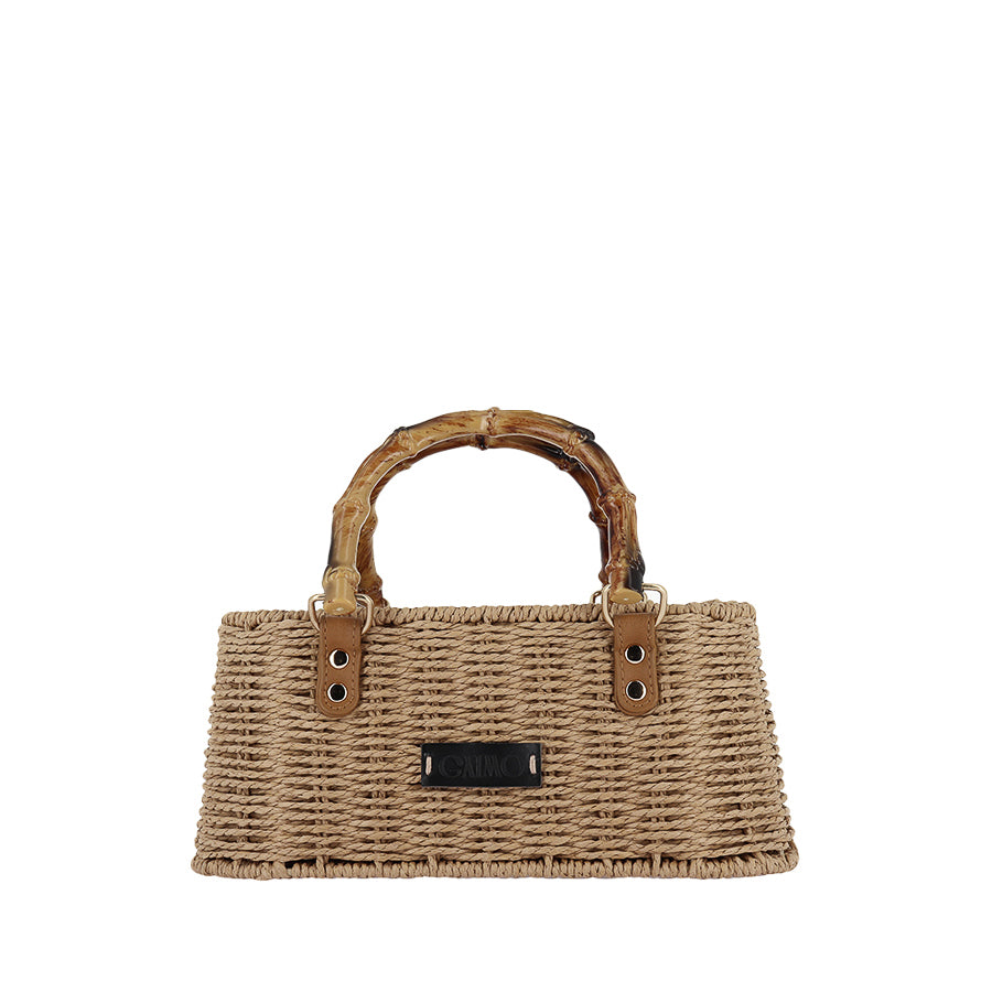BOX - NATURAL RAFFIA