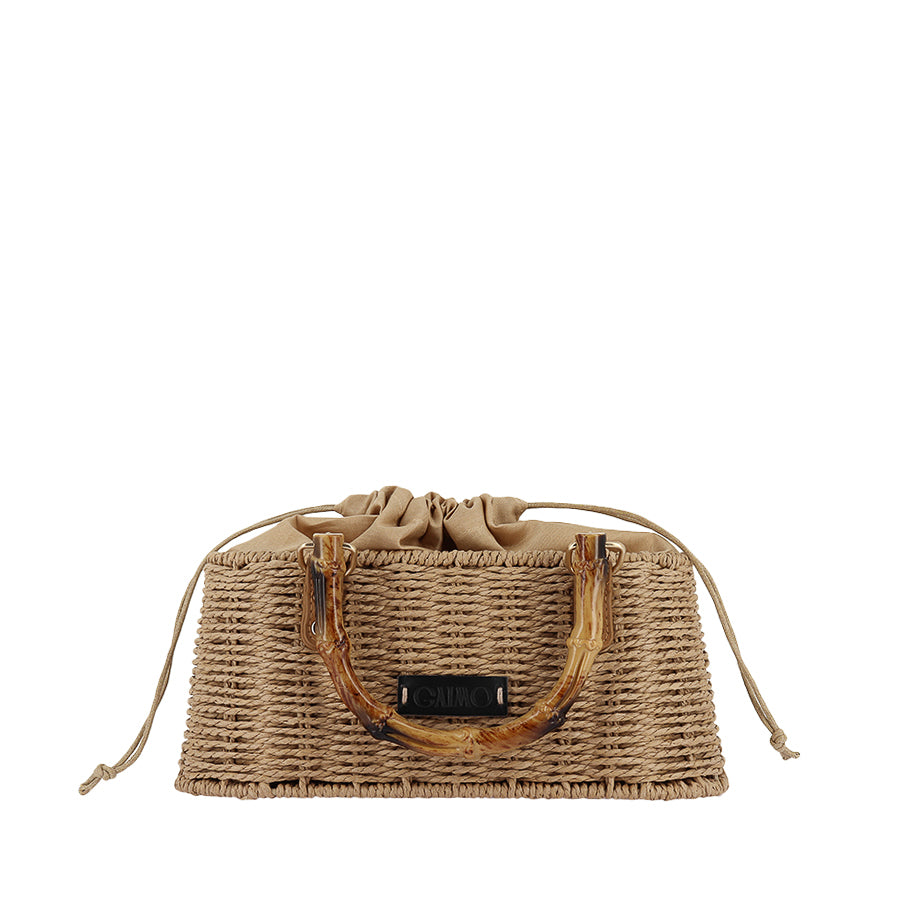 BOX - NATURAL RAFFIA
