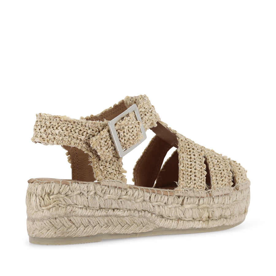 CHER - NATURAL RAFFIA WEAVE