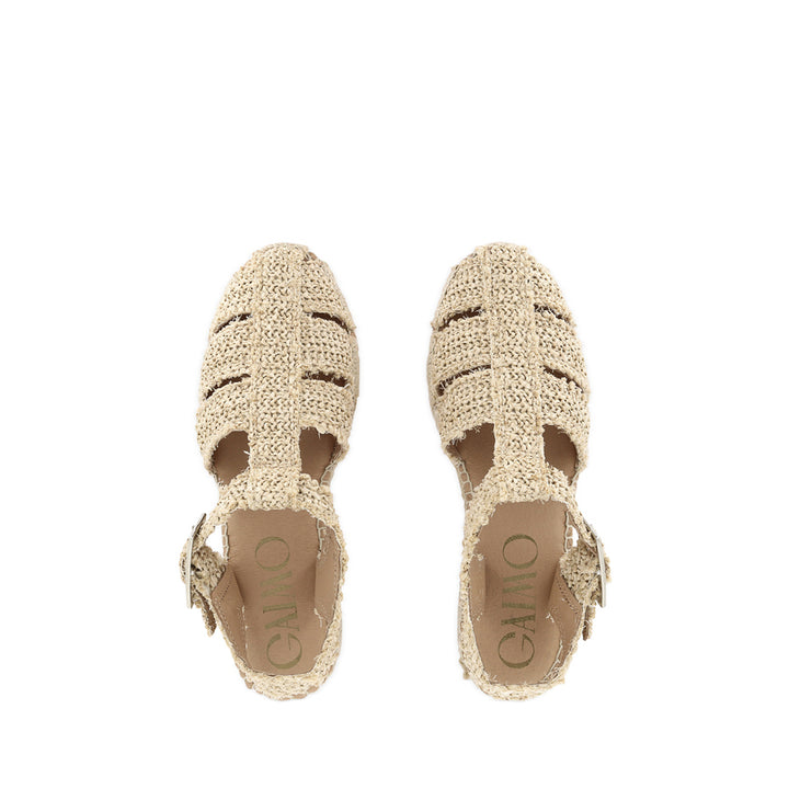CHER - NATURAL RAFFIA WEAVE