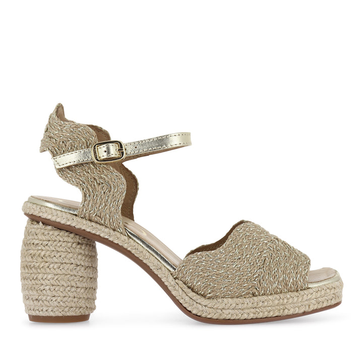 DARIAN - NATURAL PLATINO RAFFIA