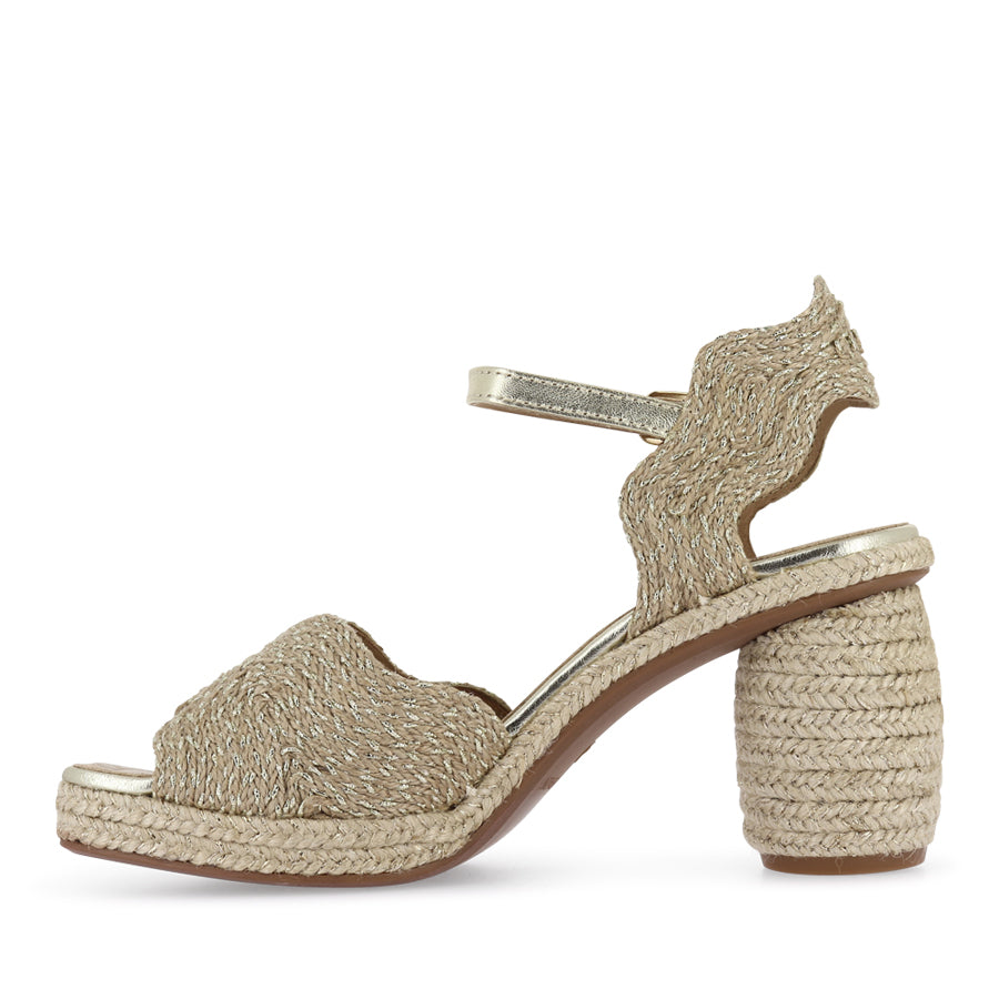 DARIAN - NATURAL PLATINO RAFFIA