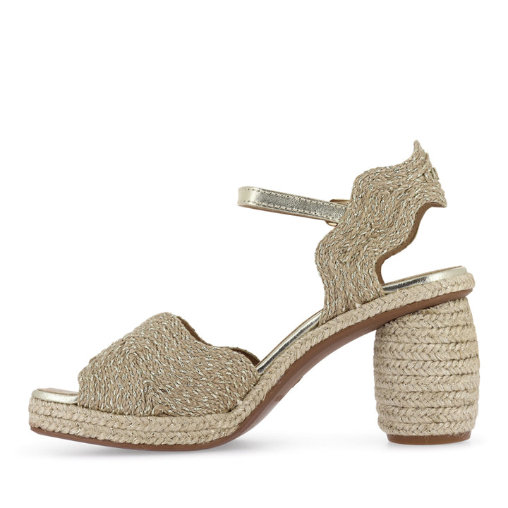 DARIAN - NATURAL PLATINO RAFFIA
