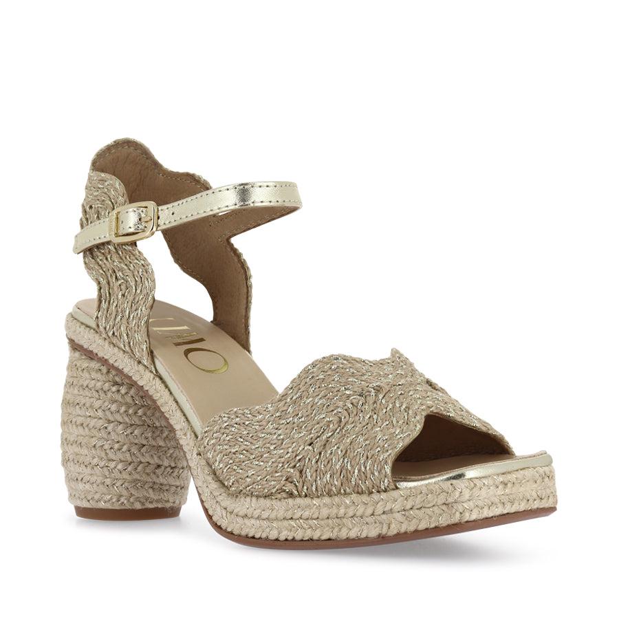 DARIAN - NATURAL PLATINO RAFFIA