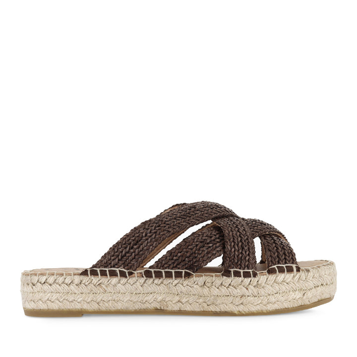 DSAN - CHOCOLATE RAFFIA WEAVE