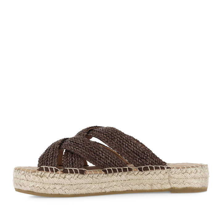 DSAN - CHOCOLATE RAFFIA WEAVE