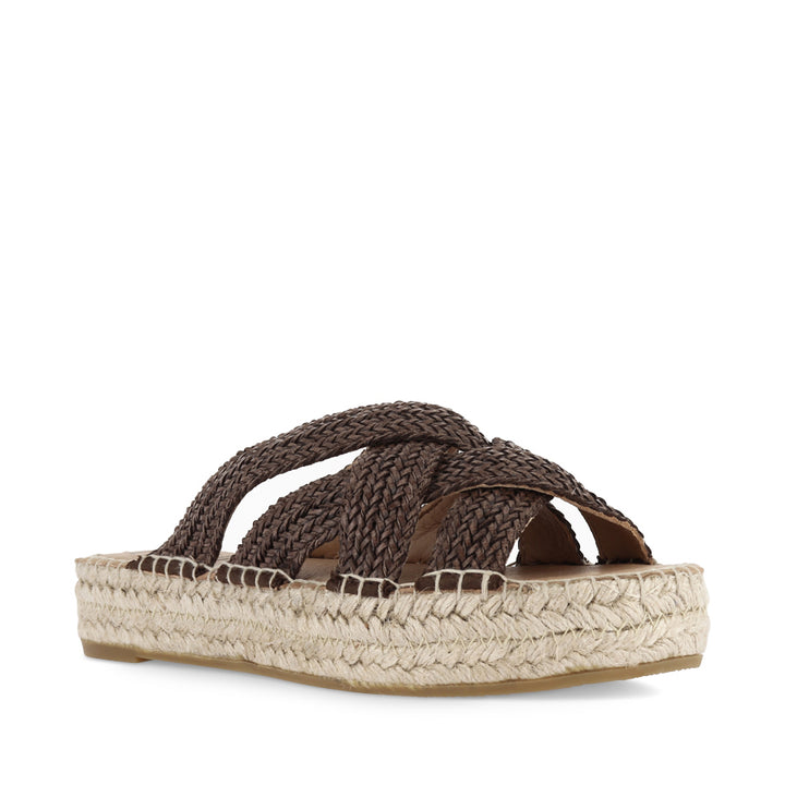 DSAN - CHOCOLATE RAFFIA WEAVE