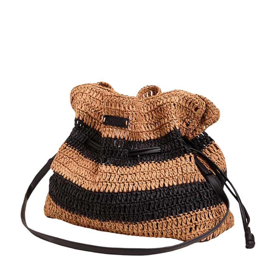 GAI-8901 FRUN - NATURAL/BROWN MULTI RAFIA