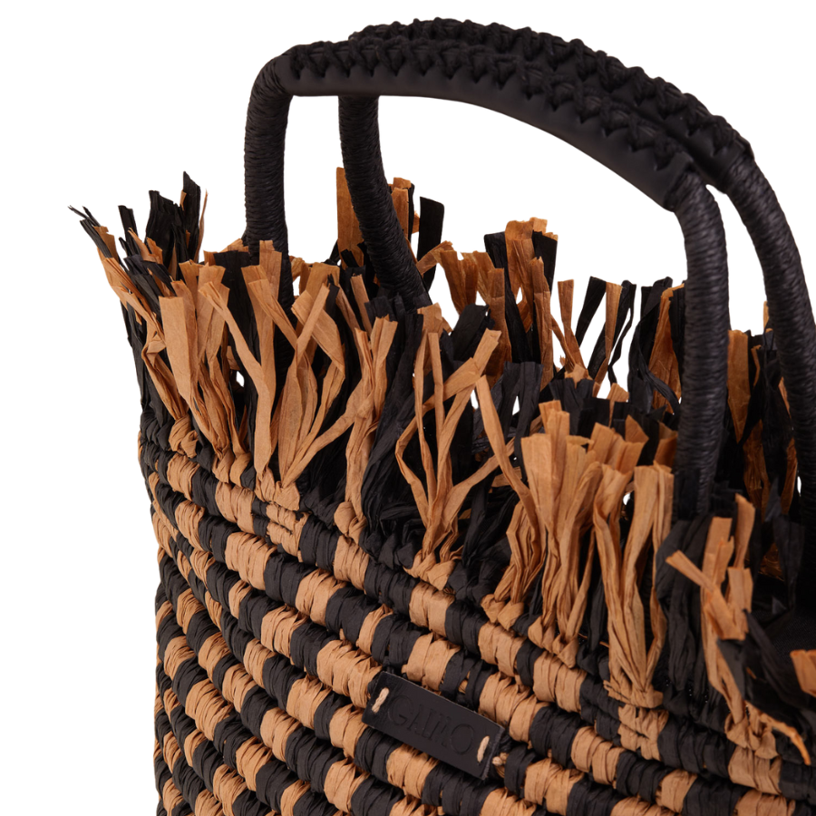 GAI-8971 TRUEN - NATURAL/BROWN MULTI RAFIA