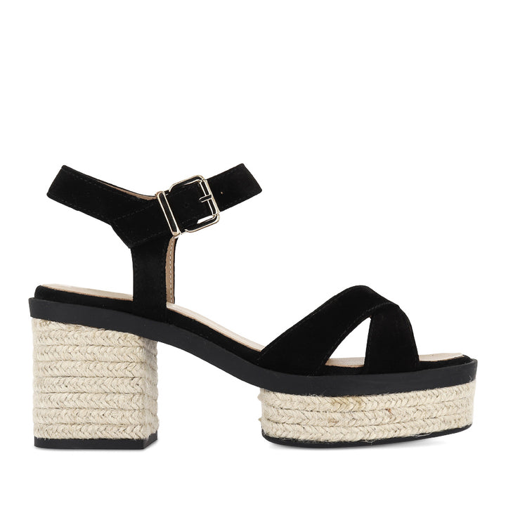 MANUU - BLACK SUEDE