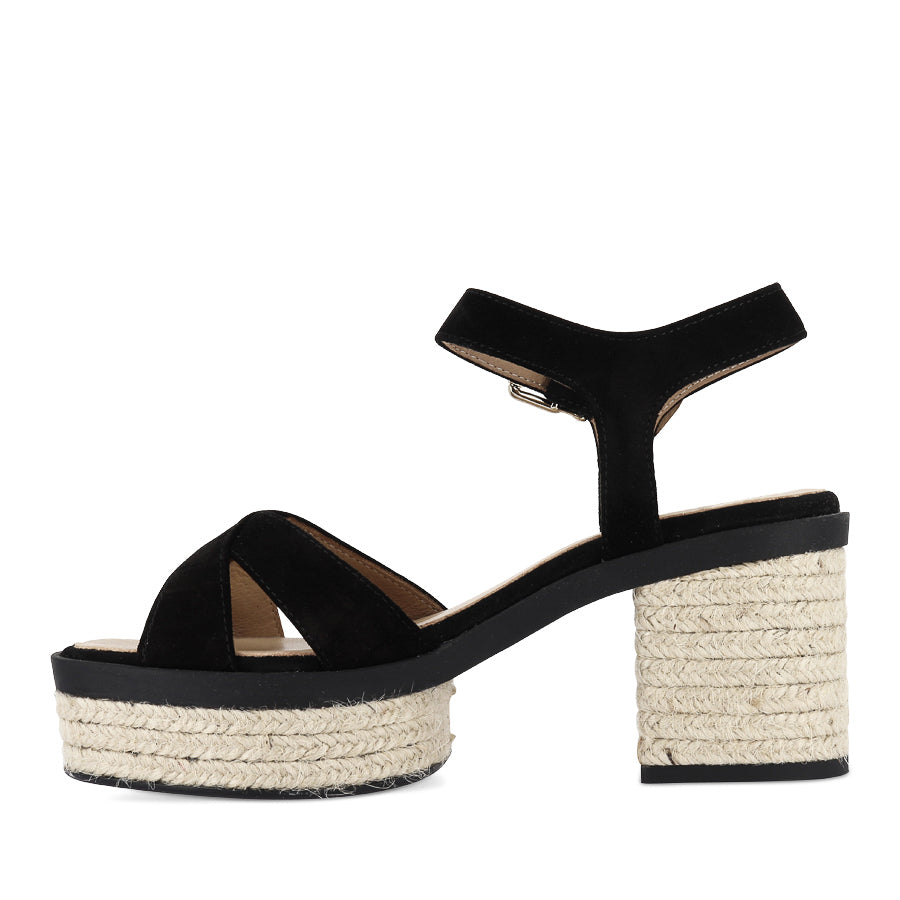 MANUU - BLACK SUEDE